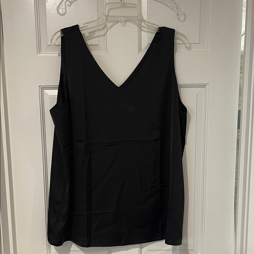 Elegant Black Sleeveless Top